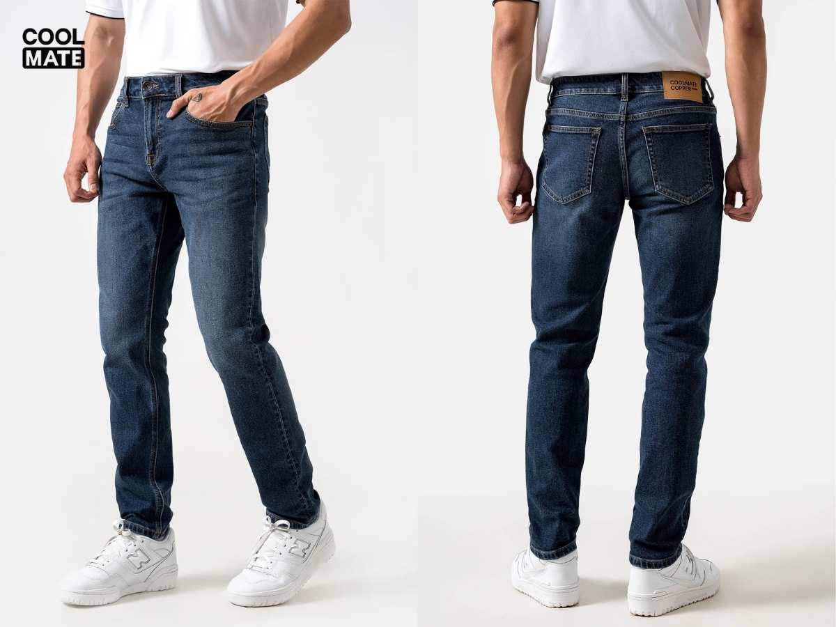 Quần Jeans Nam Copper Denim Slim Fit