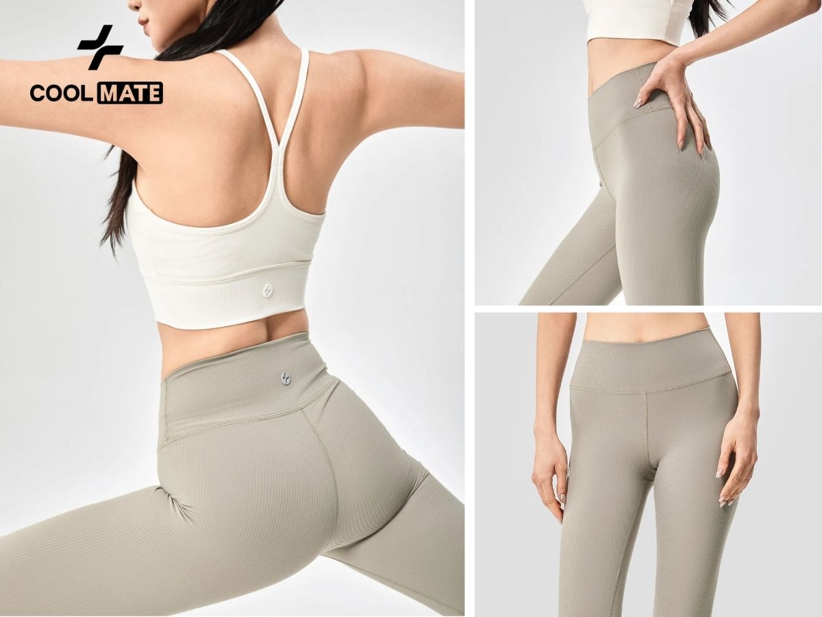 Hình 4: Quần Legging Yoga Ribbed